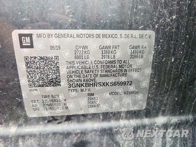 Zdjęcie 14 z 14 samochodu: 2019 CHEVROLET BLAZER 3LT VIN:3GNKBHRSXKS659972 - miniatura