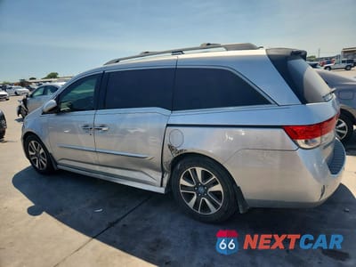 Drugie zdjęcie samochodu z przodu: 2015 HONDA ODYSSEY TOURING VIN:5FNRL5H94FB003833 - miniatura