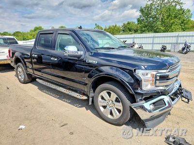 Czwarte zdjęcie samochodu z boku: 2018 FORD F150 SUPERCREW VIN:1FTFW1EGXJKC59735 - miniatura