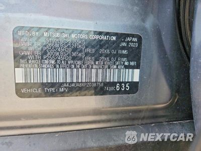 Zdjęcie 14 z 14 samochodu: 2023 MITSUBISHI OUTLANDER SE VIN:JA4J4UA8XPZ038758 - miniatura