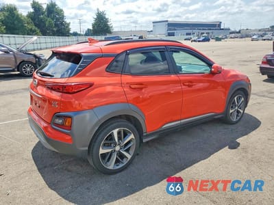 Trzecie zdjęcie samochodu z tyłu: 2019 HYUNDAI KONA LIMITED VIN:KM8K3CA5XKU364042 - miniatura