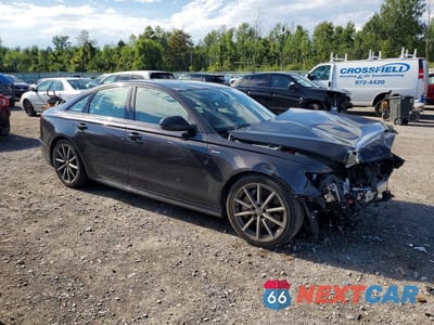 Czwarte zdjęcie samochodu z boku: 2016 AUDI A6 PREMIUM PLUS VIN:WAUFGAFC2GN183957 - miniatura