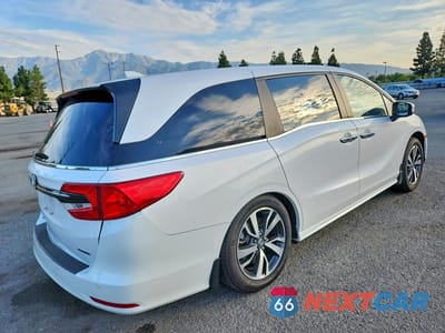Trzecie zdjęcie samochodu z tyłu: 2024 HONDA ODYSSEY TOURING VIN:5FNRL6H81RB019571 - miniatura