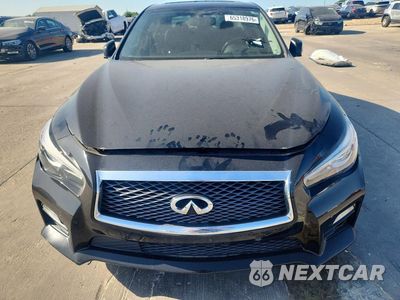 Piąte zdjęcie samochodu w środku: 2016 INFINITI Q50 RED SPORT 400 VIN:JN1FV7AR5GM451674 - miniatura