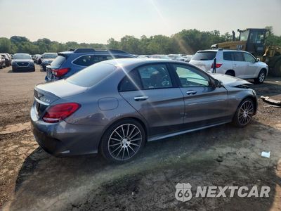 Trzecie zdjęcie samochodu z tyłu: 2017 MERCEDES-BENZ C 43 4MATIC AMG VIN:55SWF6EB6HU224150 - miniatura