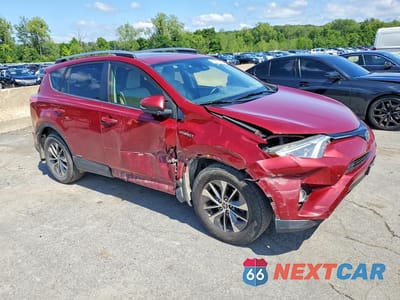 Czwarte zdjęcie samochodu z boku: 2018 TOYOTA RAV4 HYBRID XLE VIN:JTMRJREV0JD169118 - miniatura