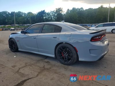 Drugie zdjęcie samochodu z przodu: 2022 DODGE CHARGER SCAT PACK VIN:2C3CDXGJ6NH195375 - miniatura