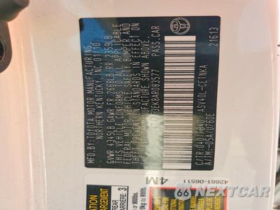 Zdjęcie 12 z 12 samochodu: 2010 TOYOTA CAMRY LE VIN:4T4BF3EK8AR083577 - miniatura