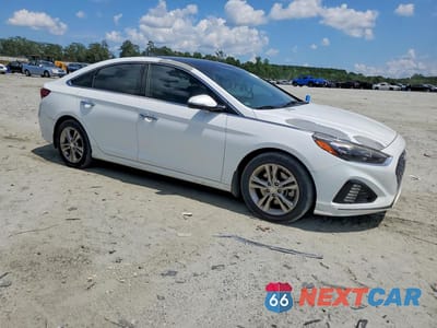 Czwarte zdjęcie samochodu z boku: 2018 HYUNDAI SONATA LIMITED VIN:5NPE34AF3JH720548 - miniatura