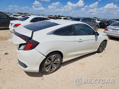 Trzecie zdjęcie samochodu z tyłu: 2018 HONDA CIVIC EXL VIN:2HGFC3B79JH350593 - miniatura
