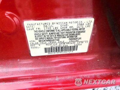 Zdjęcie 12 z 12 samochodu: 2012 NISSAN VERSA 1.6 S VIN:3N1CN7AP0CL817143 - miniatura