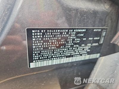 Zdjęcie 13 z 13 samochodu: 2013 VOLKSWAGEN TIGUAN S VIN:WVGAV3AX7DW583782 - miniatura