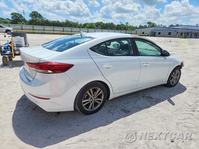 Trzecie zdjęcie samochodu z tyłu: 2018 HYUNDAI ELANTRA SEL VIN:5NPD84LFXJH348474 - miniatura