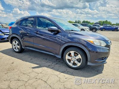 Czwarte zdjęcie samochodu z boku: 2016 HONDA HR-V EXL VIN:3CZRU6H7XGM737515 - miniatura