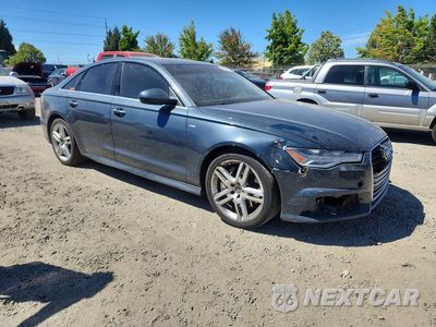 Czwarte zdjęcie samochodu z boku: 2016 AUDI A6 PREMIUM PLUS VIN:WAUGFAFCXGN113338 - miniatura