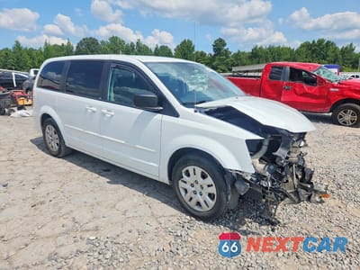 Czwarte zdjęcie samochodu z boku: 2014 DODGE GRAND CARAVAN SE VIN:2C4RDGBG0ER130372 - miniatura