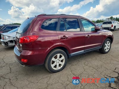 Trzecie zdjęcie samochodu z tyłu: 2007 HYUNDAI SANTA FE SE VIN:5NMSH13E27H096531 - miniatura