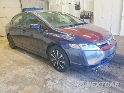 Czwarte zdjęcie samochodu z boku: 2008 HONDA CIVIC LX VIN:1HGFA16508L019823 - miniatura