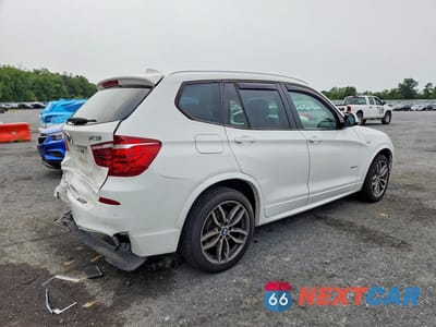 Trzecie zdjęcie samochodu z tyłu: 2016 BMW X3 XDRIVE28I VIN:5UXWX9C57G0D70228 - miniatura