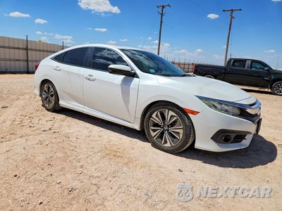 Czwarte zdjęcie samochodu z boku: 2016 HONDA CIVIC EXL VIN:19XFC1F77GE039732 - miniatura