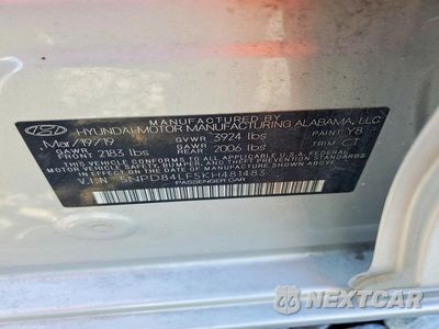 Zdjęcie 12 z 12 samochodu: 2019 HYUNDAI ELANTRA SEL VIN:5NPD84LF5KH481483 - miniatura