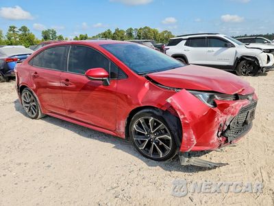 Czwarte zdjęcie samochodu z boku: 2020 TOYOTA COROLLA LE VIN:JTDHPRAE1LJ001346 - miniatura