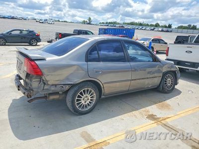 Trzecie zdjęcie samochodu z tyłu: 2005 HONDA CIVIC LX VIN:2HGES16535H623304 - miniatura