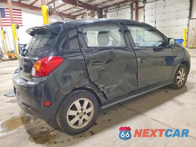 Trzecie zdjęcie samochodu z tyłu: 2015 MITSUBISHI MIRAGE ES VIN:ML32A4HJ1FH055533 - miniatura