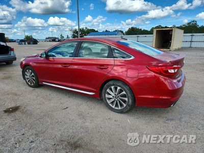 Drugie zdjęcie samochodu z przodu: 2017 HYUNDAI SONATA SPORT VIN:5NPE34AF8HH510747 - miniatura