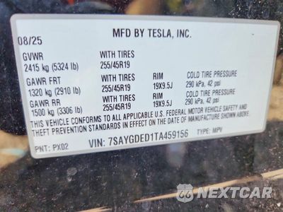 Zdjęcie 13 z 13 samochodu: 2026 TESLA MODEL Y VIN:7SAYGDED1TA459156 - miniatura