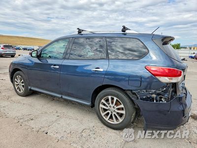 Drugie zdjęcie samochodu z przodu: 2015 NISSAN PATHFINDER S VIN:5N1AR2MM7FC705416 - miniatura
