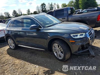 Czwarte zdjęcie samochodu z boku: 2018 AUDI Q5 PREMIUM PLUS VIN:WA1BNAFY6J2040676 - miniatura