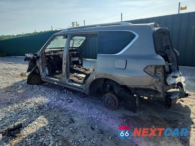 Drugie zdjęcie samochodu z przodu: 2019 INFINITI QX80 LUXE VIN:JN8AZ2NFXK9683735 - miniatura