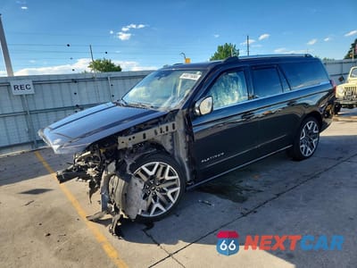 2025 FORD EXPEDITION MAX PLATINUM 1FMJK1MG9SEA03315 - główne zdjęcie licytacji z USA - miniatura