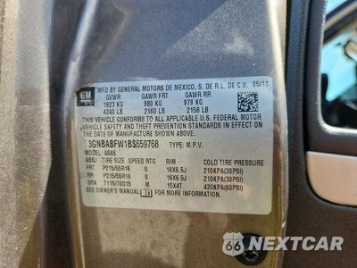 Zdjęcie 12 z 12 samochodu: 2011 CHEVROLET HHR LT VIN:3GNBABFW1BS659768 - miniatura