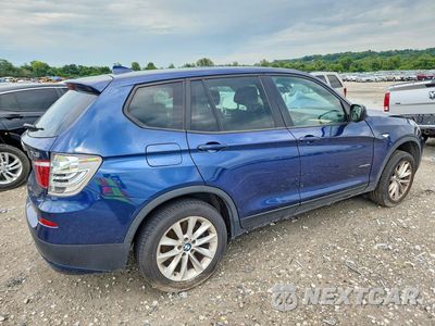 Trzecie zdjęcie samochodu z tyłu: 2013 BMW X3 XDRIVE28I VIN:5UXWX9C50D0A26994 - miniatura
