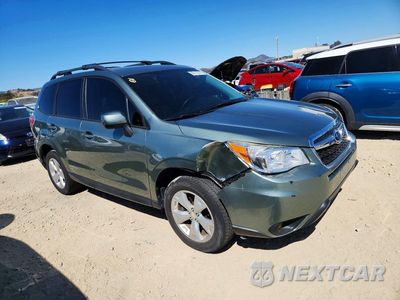 Czwarte zdjęcie samochodu z boku: 2016 SUBARU FORESTER 2.5I PREMIUM VIN:JF2SJAFC4GH546634 - miniatura