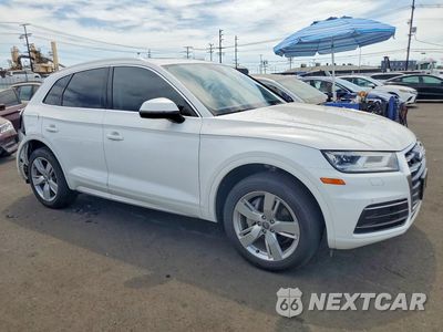 Czwarte zdjęcie samochodu z boku: 2018 AUDI Q5 PREMIUM PLUS VIN:WA1BNAFY7J2217476 - miniatura