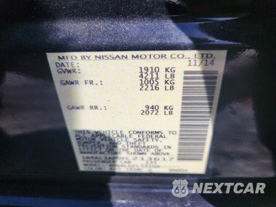 Zdjęcie 12 z 12 samochodu: 2015 NISSAN ALTIMA 2.5 S VIN:1N4AL3AP0FC213617 - miniatura