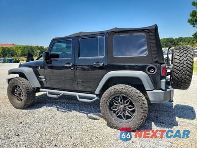 Drugie zdjęcie samochodu z przodu: 2018 JEEP WRANGLER UNLIMITED SPORT VIN:1C4BJWDG2JL898942 - miniatura