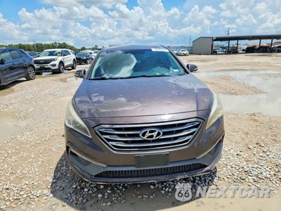 Piąte zdjęcie samochodu w środku: 2017 HYUNDAI SONATA SPORT VIN:5NPE34AF3HH496076 - miniatura