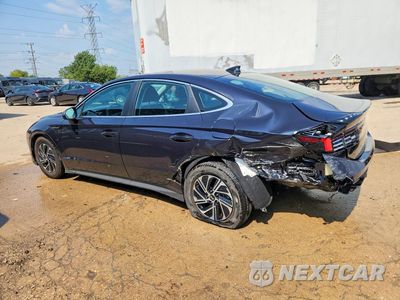 Drugie zdjęcie samochodu z przodu: 2026 HYUNDAI SONATA HYBRID BLUE VIN:KMHL24JJ6TA174767 - miniatura