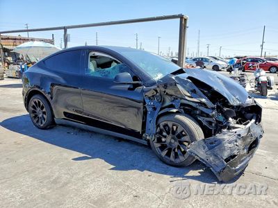 Czwarte zdjęcie samochodu z boku: 2022 TESLA MODEL Y VIN:7SAYGDEE5NF433898 - miniatura