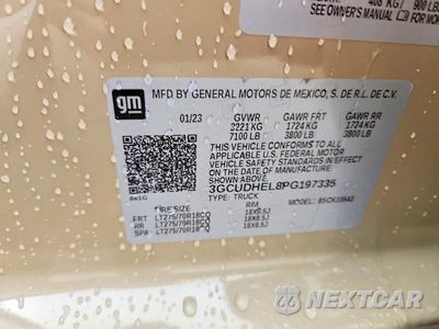 Zdjęcie 13 z 13 samochodu: 2023 CHEVROLET SILVERADO K1500 ZR2 VIN:3GCUDHEL8PG197335 - miniatura