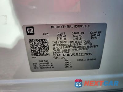 Zdjęcie 14 z 14 samochodu: 2024 BUICK ENCLAVE ESSENCE VIN:5GAERBKW1RJ117636 - miniatura