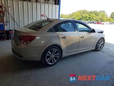 Trzecie zdjęcie samochodu z tyłu: 2012 CHEVROLET CRUZE LTZ VIN:1G1PH5SCXC7209178 - miniatura