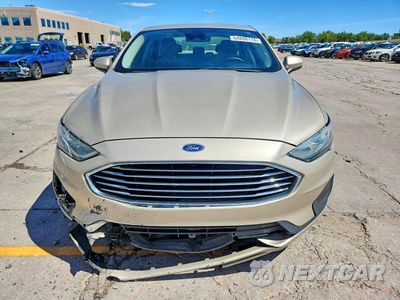 Piąte zdjęcie samochodu w środku: 2019 FORD FUSION SE VIN:3FA6P0T99KR251236 - miniatura