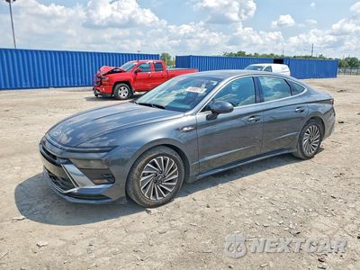 2024 HYUNDAI SONATA HYBRID SEL KMHL34JJ7RA089619 - główne zdjęcie licytacji z USA - miniatura