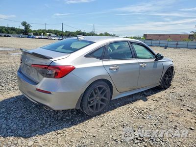 Trzecie zdjęcie samochodu z tyłu: 2022 HONDA CIVIC SPORT VIN:2HGFE2F53NH594548 - miniatura