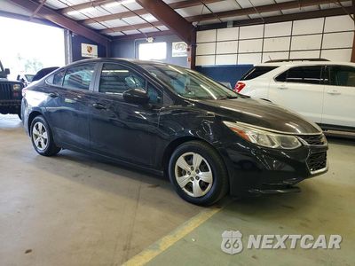 Czwarte zdjęcie samochodu z boku: 2016 CHEVROLET CRUZE LS VIN:1G1BC5SMXG7246416 - miniatura
